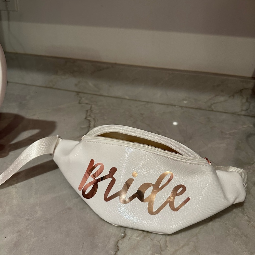 White Bride Fanny Pack